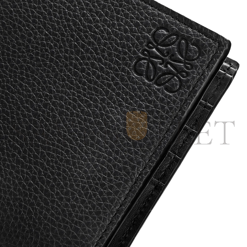 L0ew* BIFOLD WALLET IN SOFT GRAINED CALFSKIN C660302X05 (11*9.9*1.8cm)